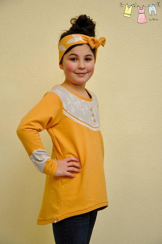 Lounge-Sweater-Girls / Schnittmuster und Nähanleitung image number 5