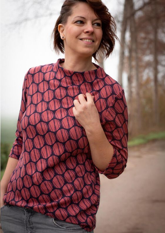 Björk Pullover mit Puffärmeln Gr. 34 -50 image number 6