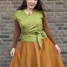 Wickelbluse OLIVIA (34-56) Schnittmuster thumbnail number 2