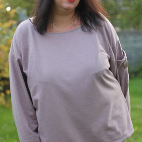 Oversize Sweater Acedia II (32-56) Schnittmuster Pulli Damen