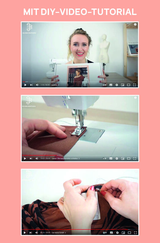 Asymmetrisches Top mit Videoanleitung Gr. XS-XXXL image number 7