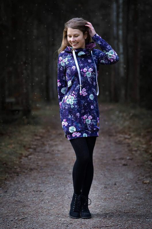 *Ladies Raglan Hoodie* Raglan Hoodie, Hoodiekleid  image number 8