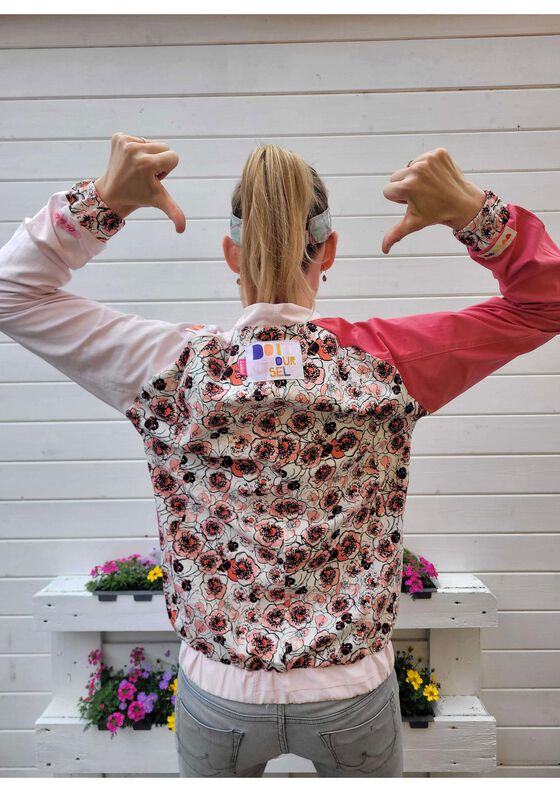 Collegejacke Helt mig, Gr. 32-50, inkl. A0, Leinen image number 9