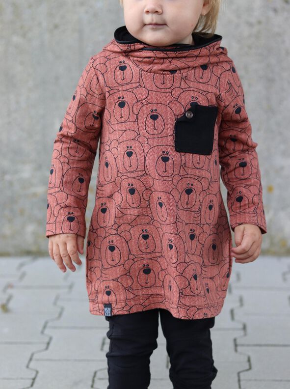 Hoodiekleid Fabiosi Gr. 62-152 image number 6
