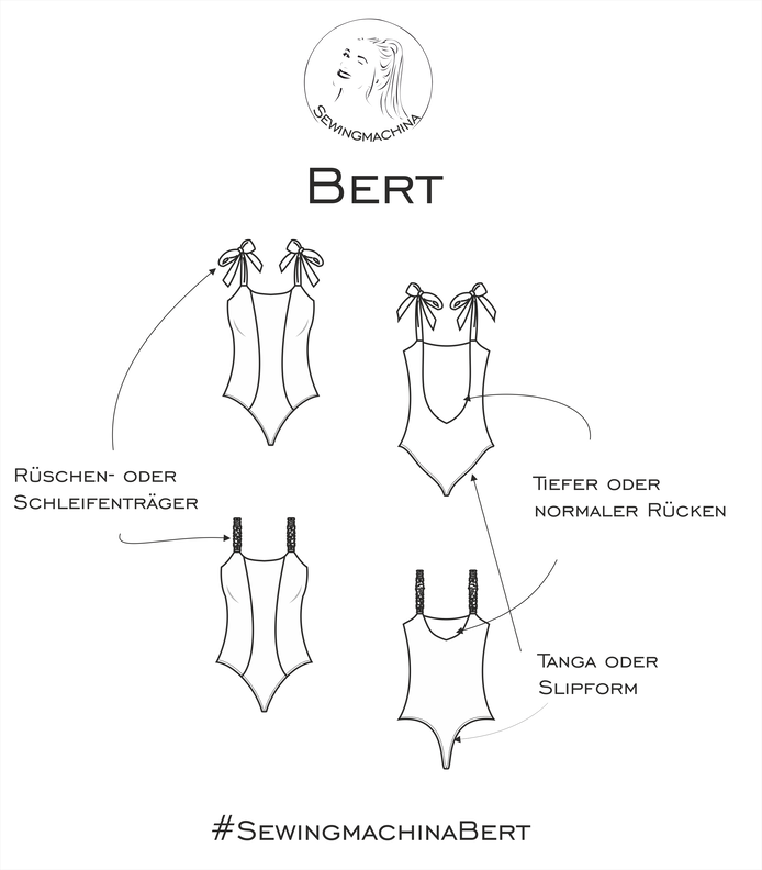 Body Bert, PDF Schnittmuster image number 4