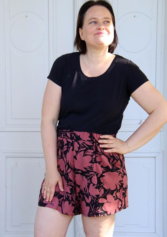Heinz - knackige Damen-Shorts mit High-Waist-Bund image number 6