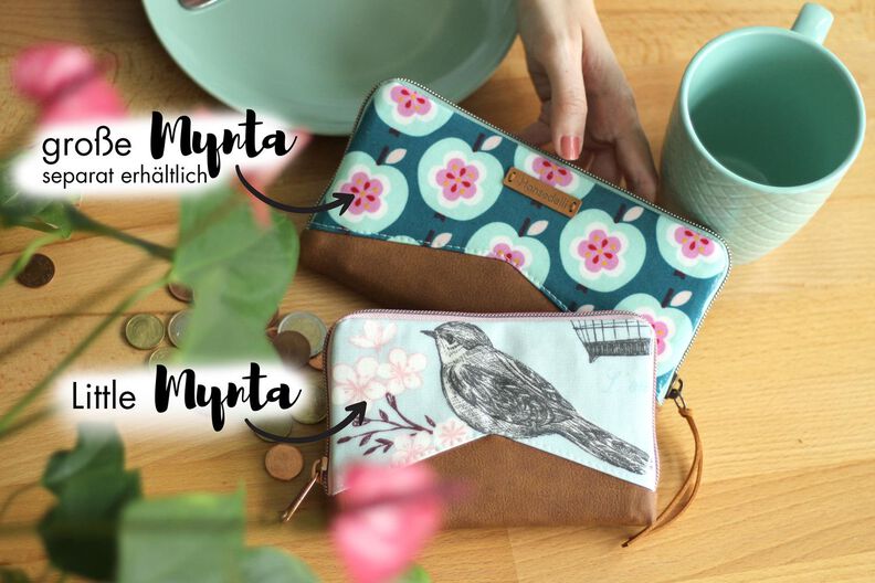 Little MYNTA – kleine Geldbörse Reißverschluss image number 5