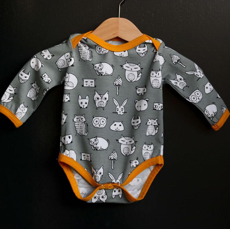  Baby-Body lang- und kurzarm / Schnittmuster image number 5