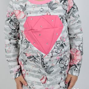 Diamond SHIRT Gr. 86 - 164 Diamant Schnittmuster 