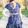 *Ladies Partydress* Stufenkleid Boho Gr. 32 bis 56 thumbnail number 5