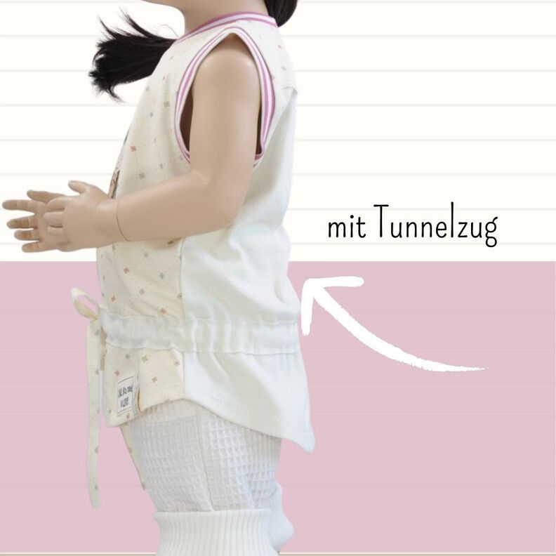 Shirt Lisa + Bosse Gr. 68-140 - Add On 2 ärmellos image number 2
