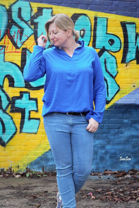 Ebook  lillesol women  Hemdbluse "Linnea"  image number 4