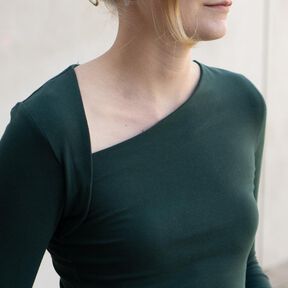Asymmetrisches Langarmshirt "Alea" - Gr. 34 - 46