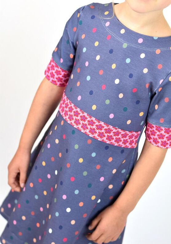 Ebook / Nähanleitung Jerseykleid mit Uboot-Ausschnitt image number 2