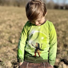 BEAMER + A0 lovely panel shirt T-Shirt Langarmshirt Pullover