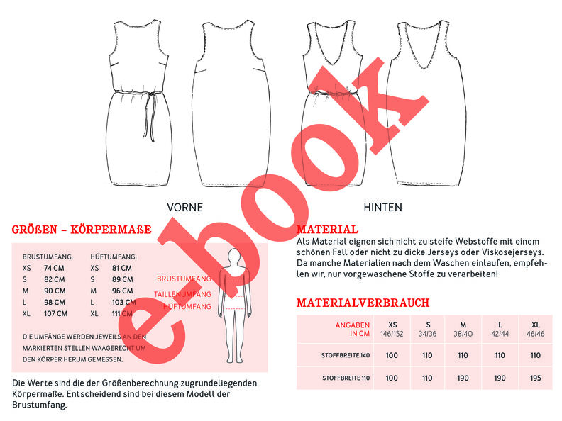 FRAU SELMA - Sommerkleid mit Rückendekoltée XS-XL image number 6