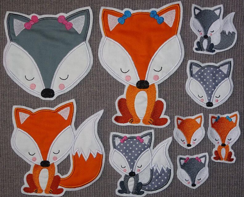 Fuchs Stickdatei 5-20cm image number 2