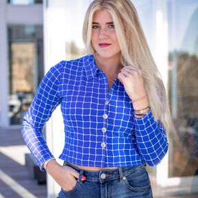 Bluse #Wilma Nähanleitung und Schnittmuster (XS-XL)