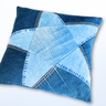 Sternen-Kissen nähen mit Hotelverschluß, Jeans Upcycling  thumbnail number 7