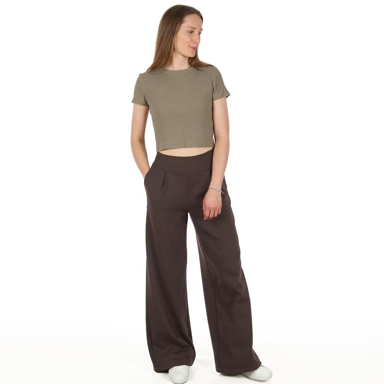 FRAU ADA - weite Jerseyhose mit Bundfalten XS-XXL image number 6
