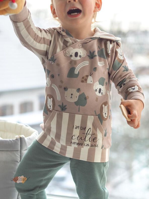Ebook Hoodie "Henry Baby" von Gr. 44 bis 104 image number 2