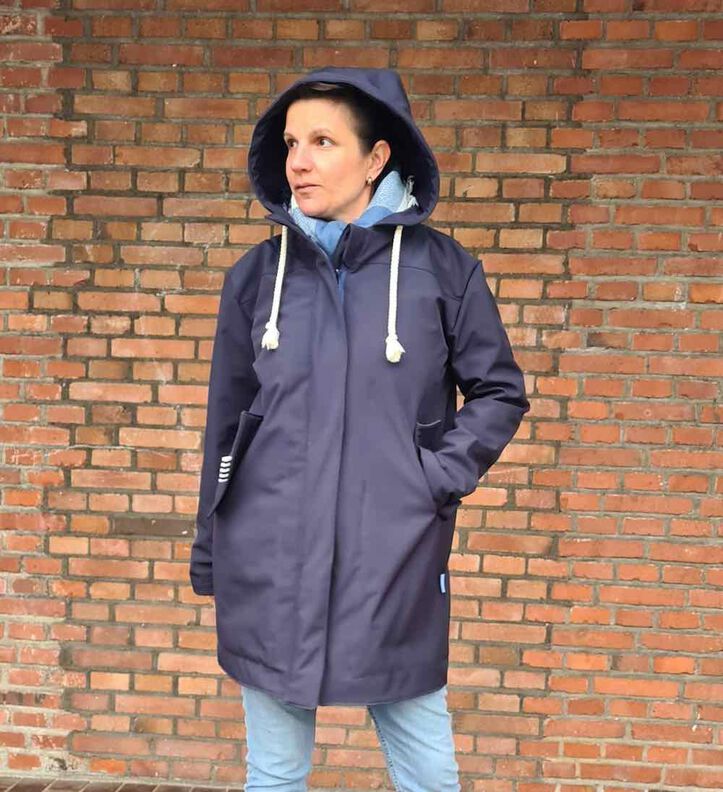 Softshelljacke "Johanna", Schnittmuster Gr. 158 – 46 image number 9