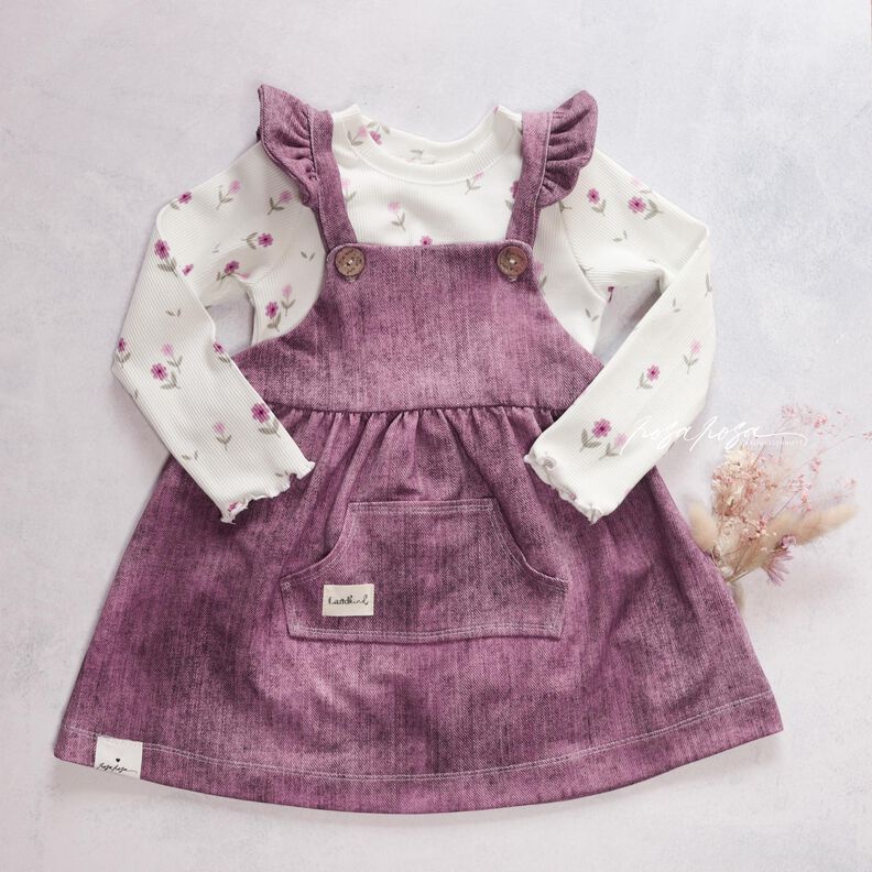 #Latzkleid 80-164 inkl. A4/ A0/ Beamerdatei image number 4