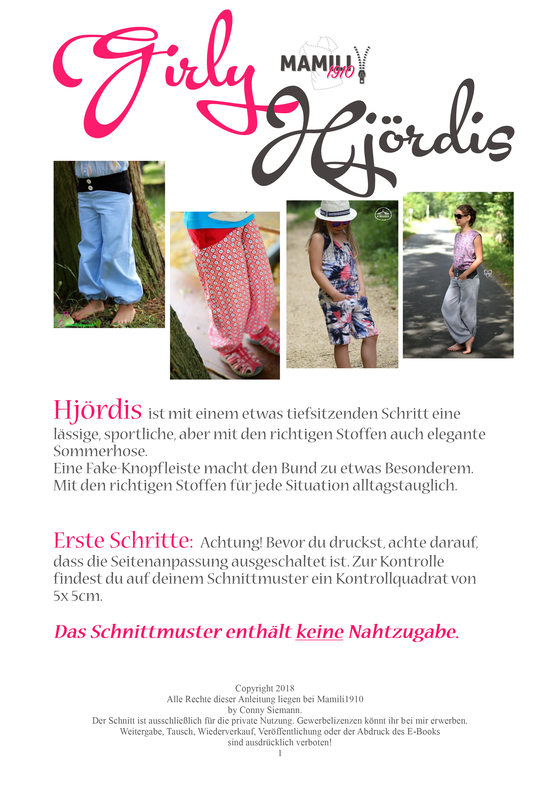 E-Book Hose Girly Hjördis Gr. 92-164 image number 2