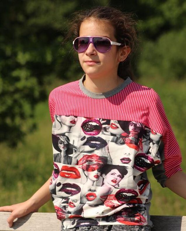 Shirt "KLEA", Schnittmuster und Nähanleitung Gr. 110-152 image number 3