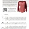 Raglanshirt Damen Schnittmuster PDF | Gr 32–52 | Seamone thumbnail number 2