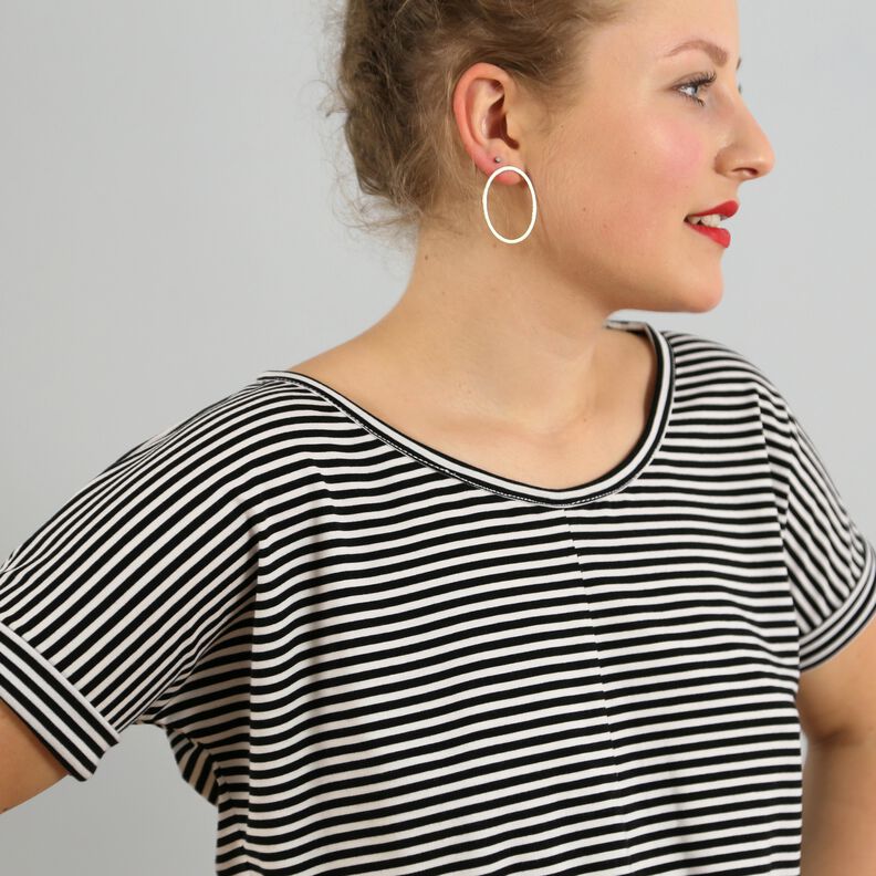 FRAU BILLE - luftiges Knotenshirt mit Ärmelaufschlag XS-L image number 3