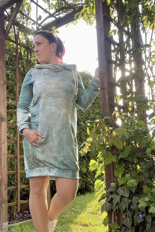 Hoodiekleid Jonine Gr. 32-48 beamerfähig image number 5