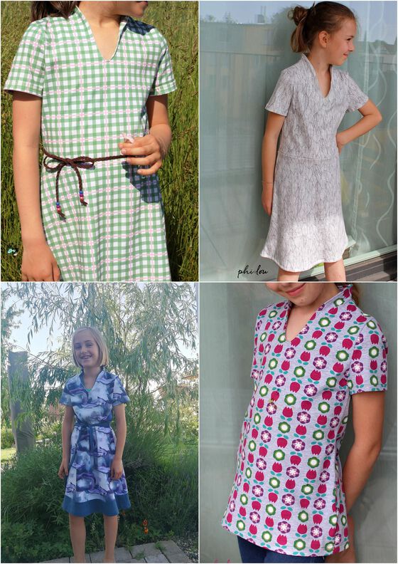 Ebook / Schnittmuster lillesol basics No.69 Kleid Miaflora image number 3