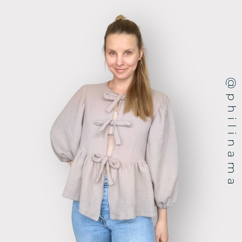 Oberteil / Bluse mit Schleifen image number 5