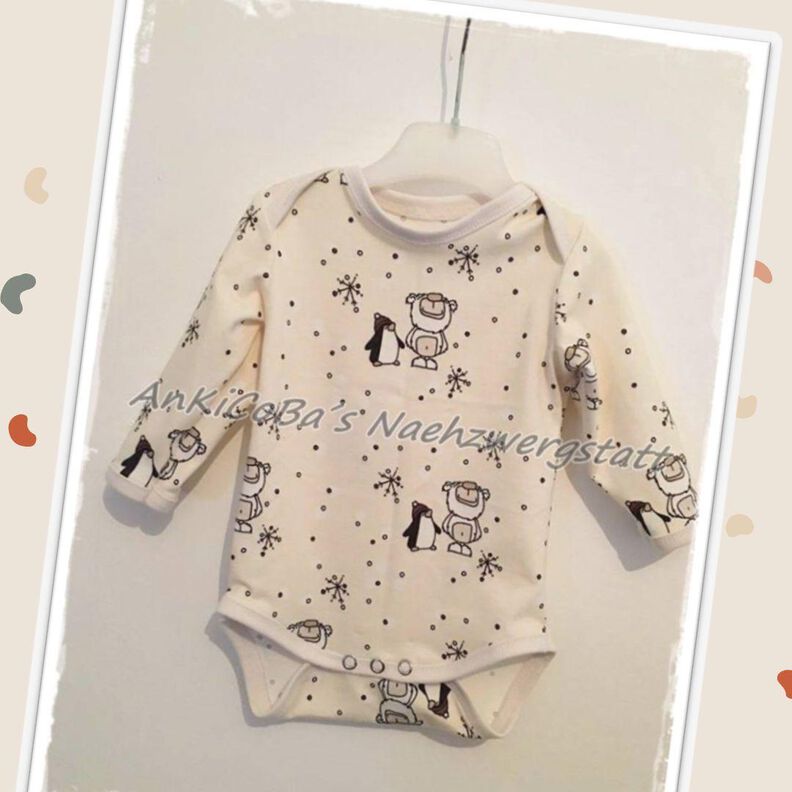 Baby Body Schnittmuster Gr. 62-104 | Anleitung Nähanfänger image number 6