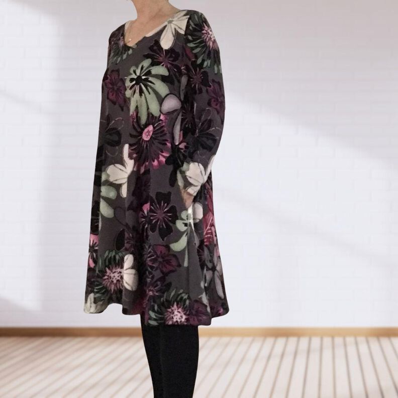 Kleid Lucy Gr. 34-54 Schnittmuster A-Linie image number 3