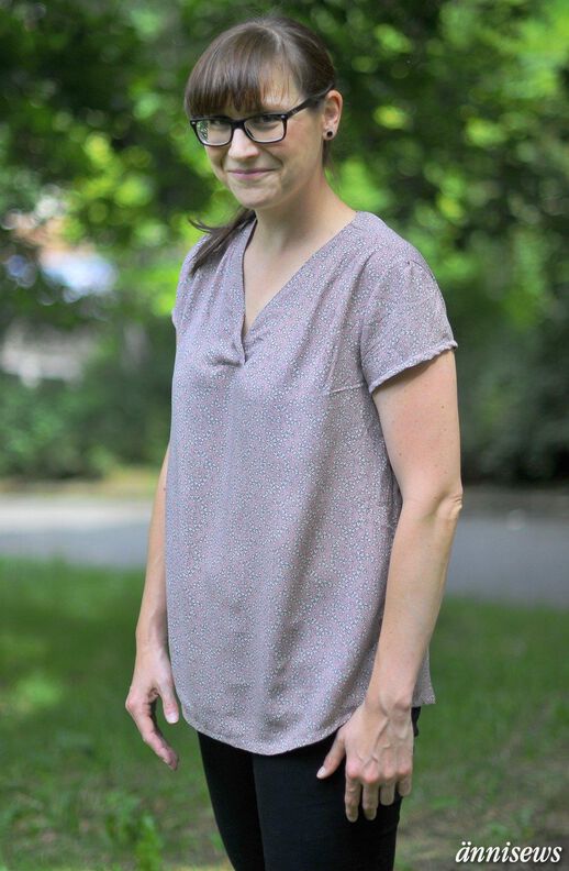 HappyMe Schnittmuster & Nähanleitung Bluse Shirt 36-48 image number 5