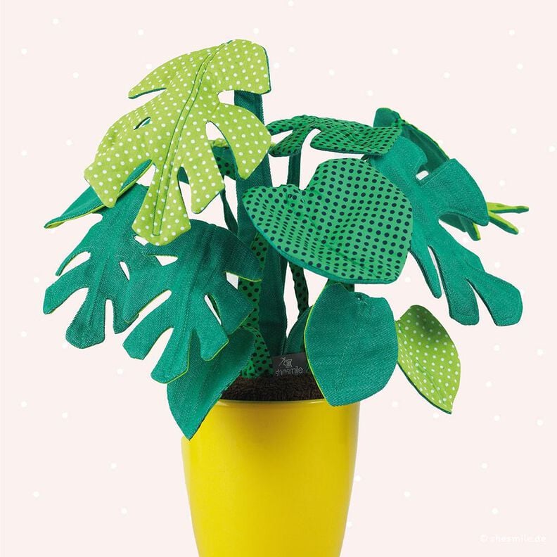 Zimmerpflanze Monstera (Nähanleitung & Schnittmuster) image number 1