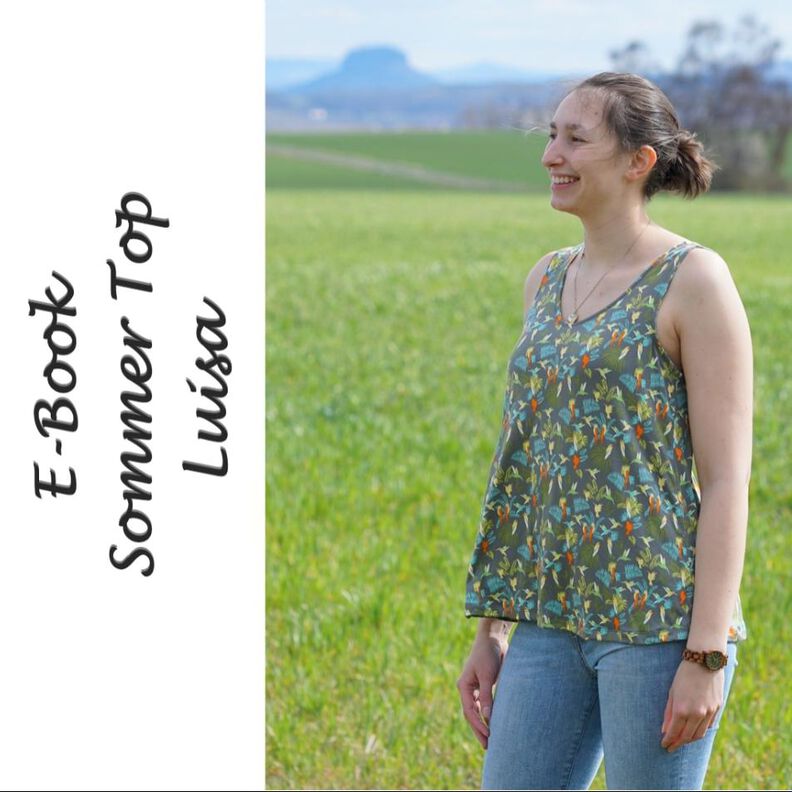 Shirt Sommer Top nähen mit Schnittmuster Beamer image number 1