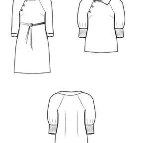 MARIANELLA Kleid oder Shirt PDF-A4, A0 und BEAMER