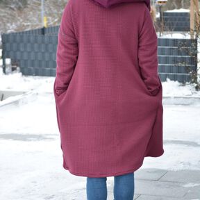 Sweatmantel SUMARE  (XXS-3XL) Schnittmuster Jacke Mantel