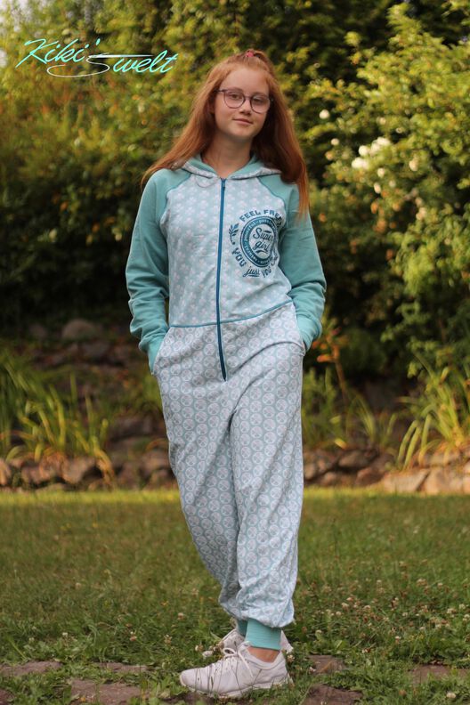 Ebook/Nähanleitung Raglan-Jumpsuit Kids, Gr. 86-164 image number 9