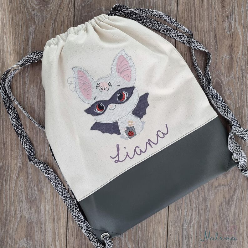 Stickdatei Fledermaus FlediMaus image number 3