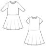 Kinder Kleid Drehkleid Jerseykleid CEPAT ♥ Gr. 92-164 thumbnail number 3