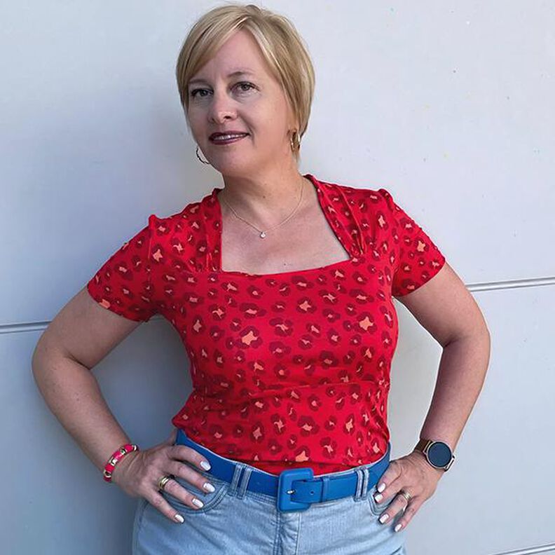 GINETTE- Shirt oder Kleid PDF-A4, A0 und BEAMER image number 1