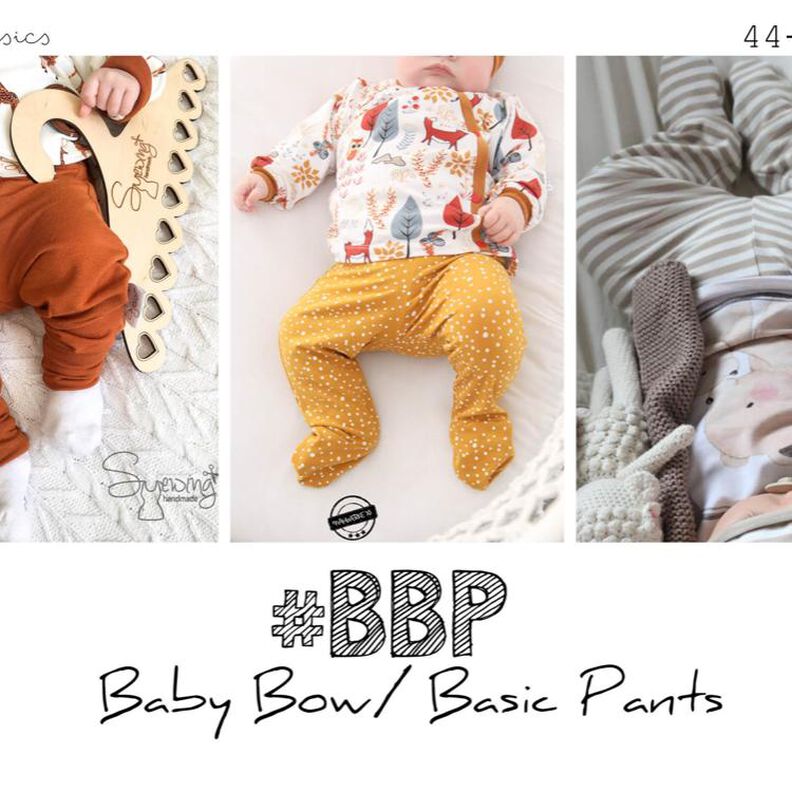 #BBP Baby Bow/Basic Pants 44-80 inkl. A4/ A1/ Beamerdatei image number 1