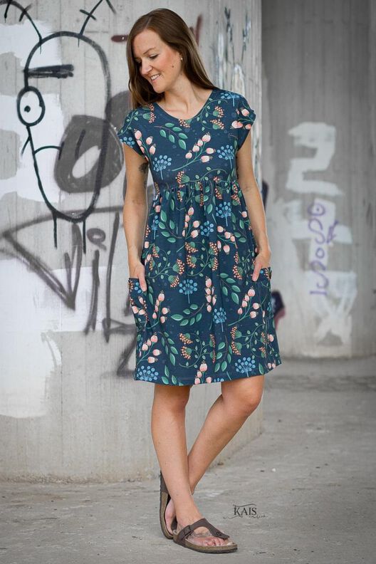Crossover Dress Damen Gr. 32 - 54 image number 2