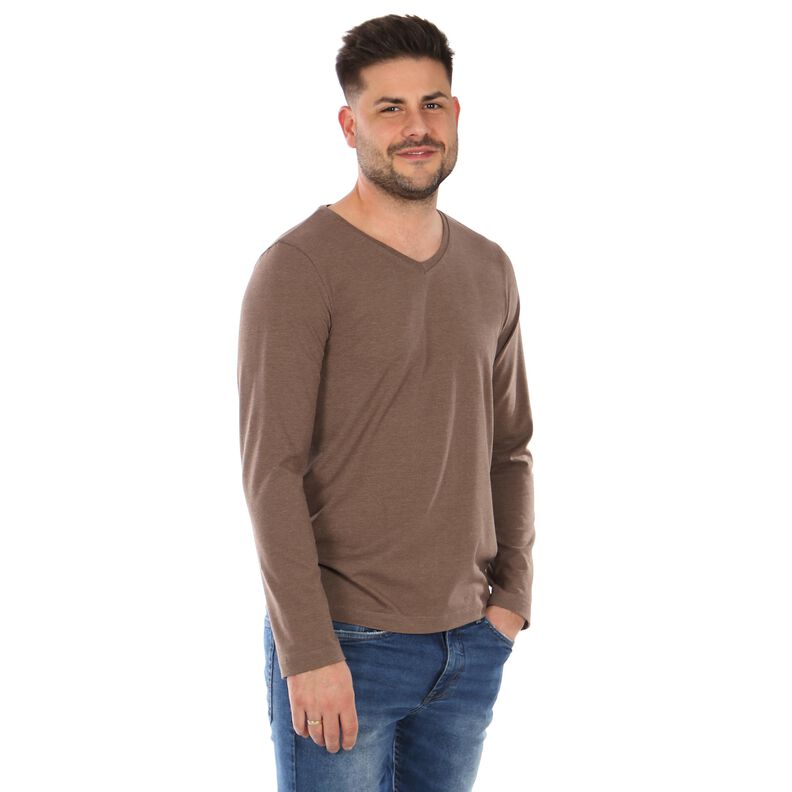 HERR ERIK - Shirt V-Ausschnitt  XS -XXL image number 4