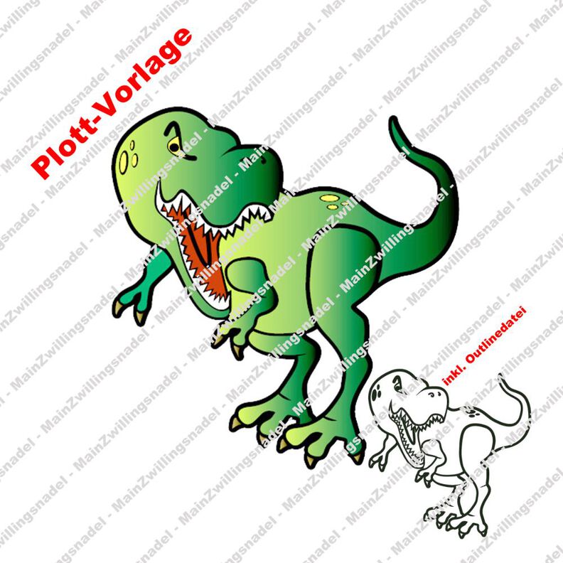 Main Dinosaurier Plottvorlage image number 1