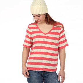 FRAU KAY - Shirt mit V-Ausschnitt XS-XXL